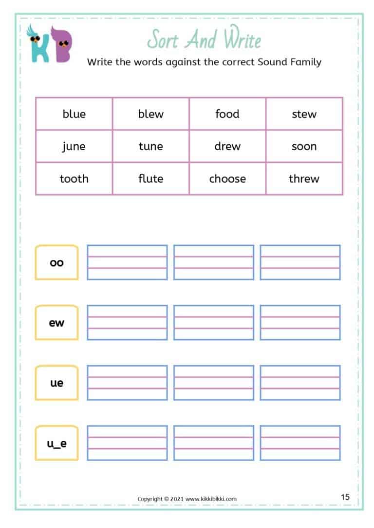 KikkiBikki-Alternative-Spellings-OO-EW-UE-Free-Printable-Worksheets
