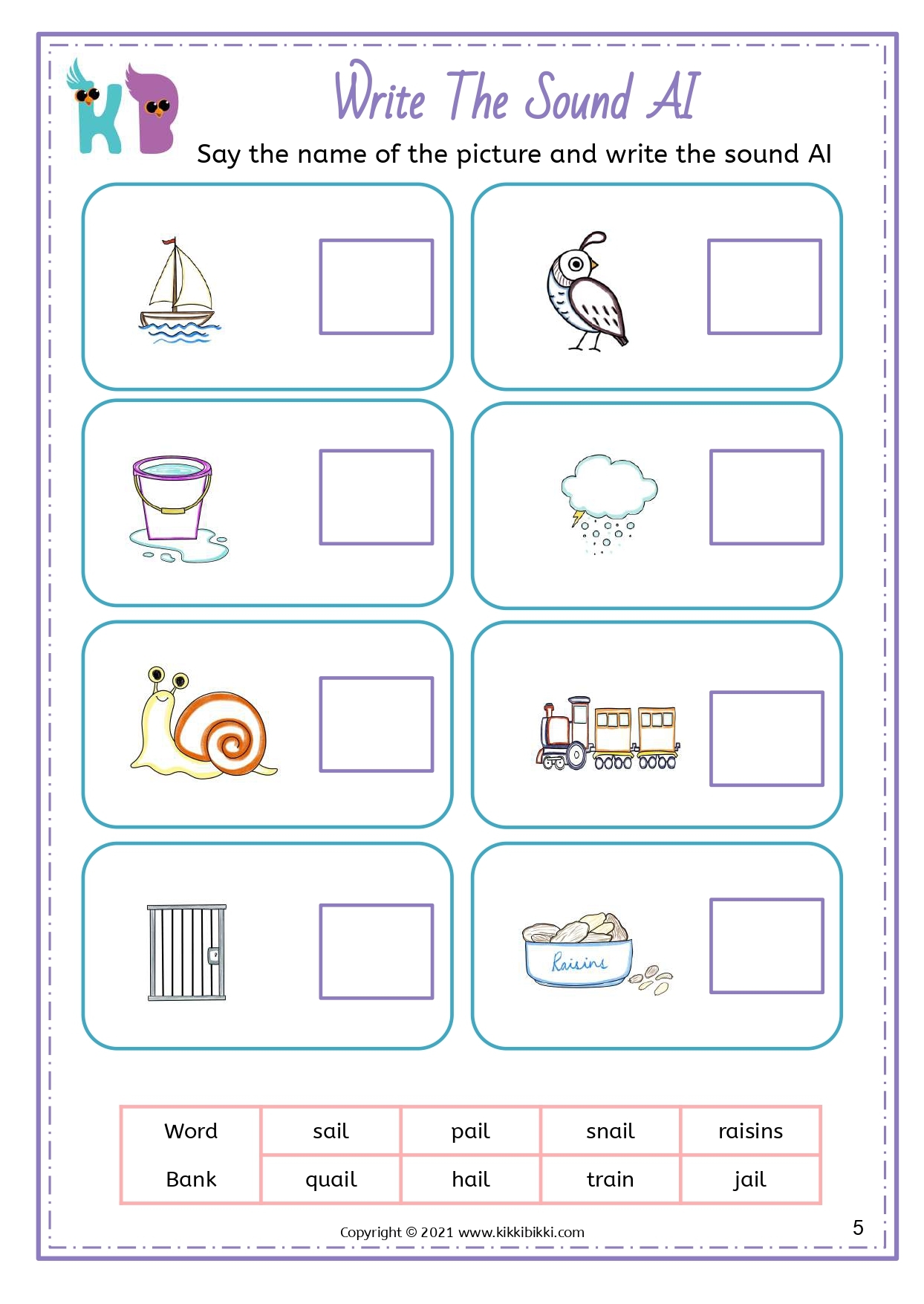 Ai Worksheets Free Printable - Free Templates Printable