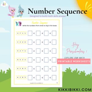 Number Sequence 1 to 10