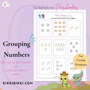 Grouping numbers worksheet