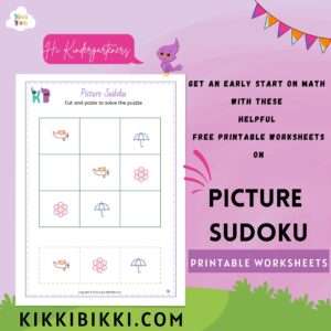picture sudoku for kids