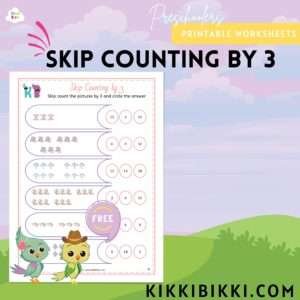skip counting by 3