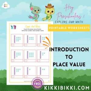 Place Value math worksheets