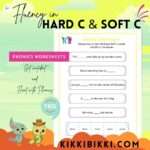 Fluency in Hard & Sot C- kindergarten worksheets