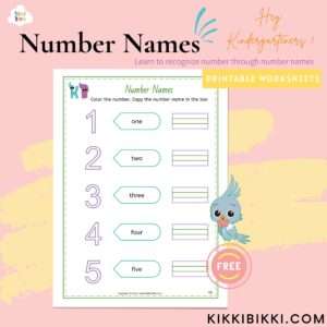 Learn to spell number names