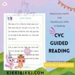 CVC Guided Reading - kindergarten worksheets