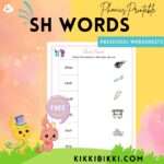 SH Words - kindergarten worksheets