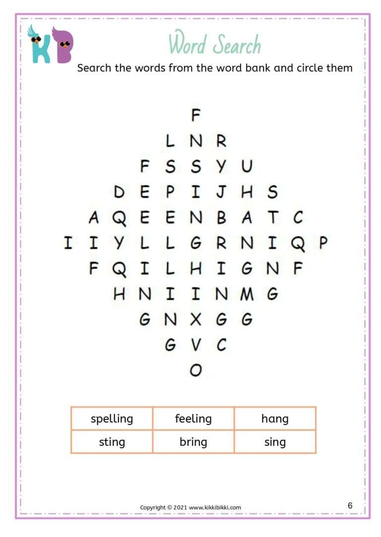 65.2))) KBEHFP5B _ Word Search _ Adding Suffix _ ING