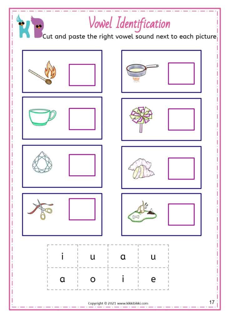 CVC Phonics Practice Worksheets