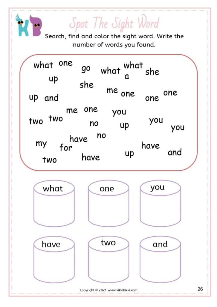 Fun and Free CVC Worksheet