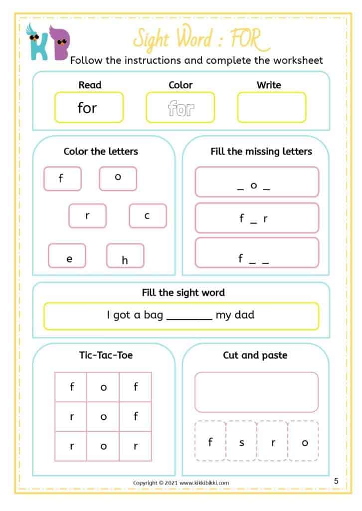 Interactive CVC Learning Worksheets