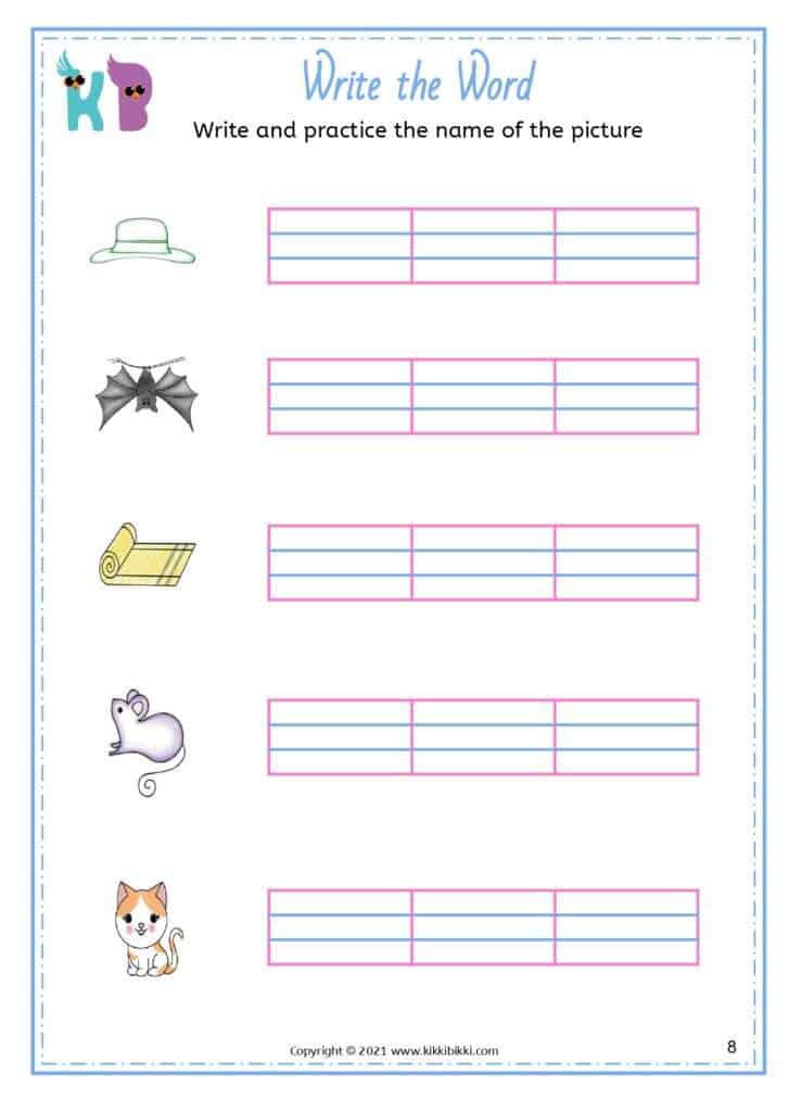 Jumbled Words Worksheets