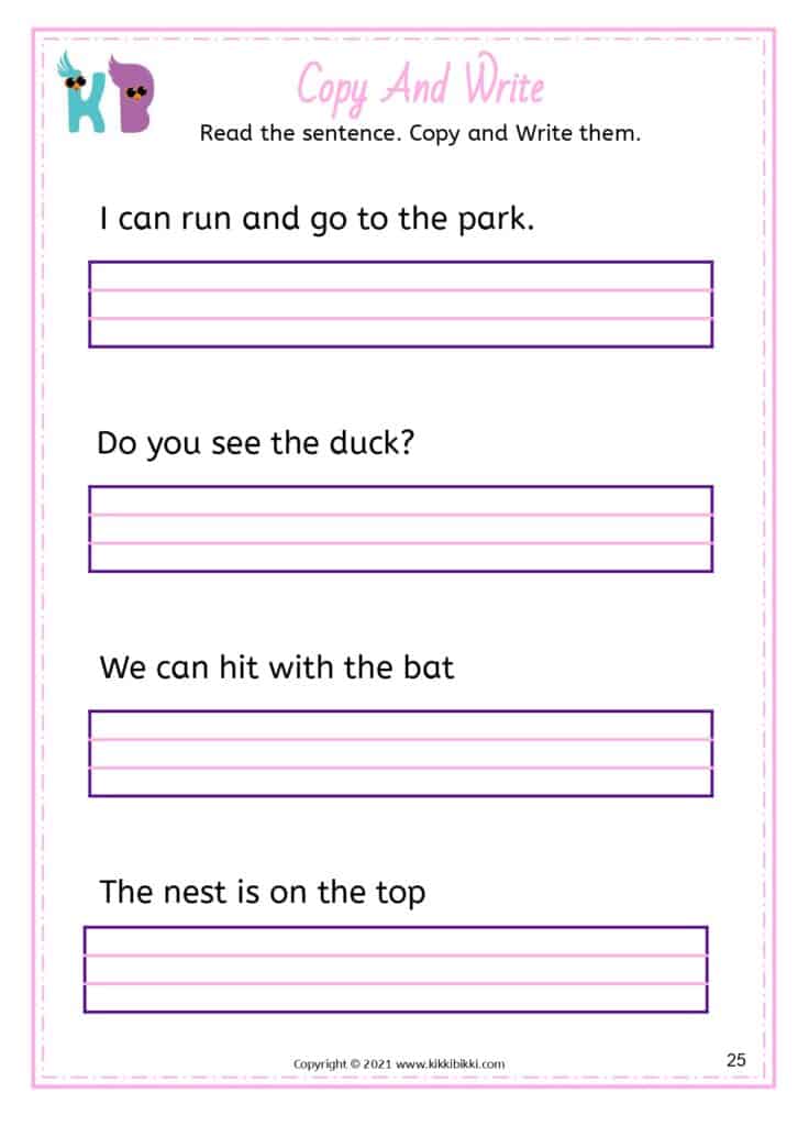 CVC Word Recognition