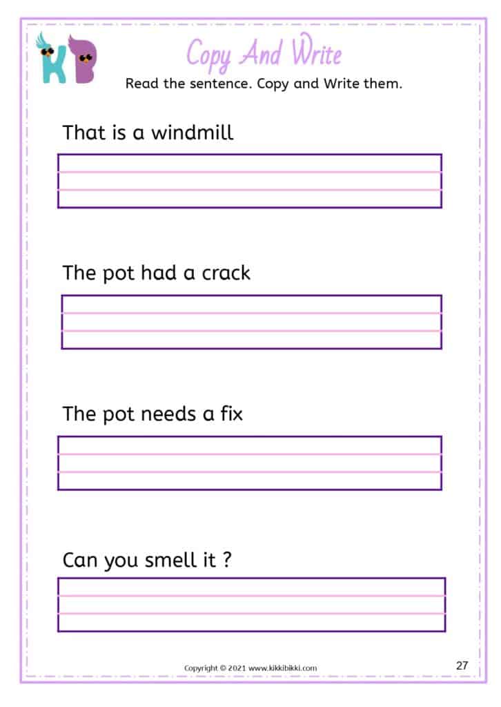 CVC Reading Worksheets