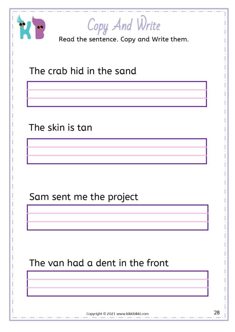 CVC Phonics Practice