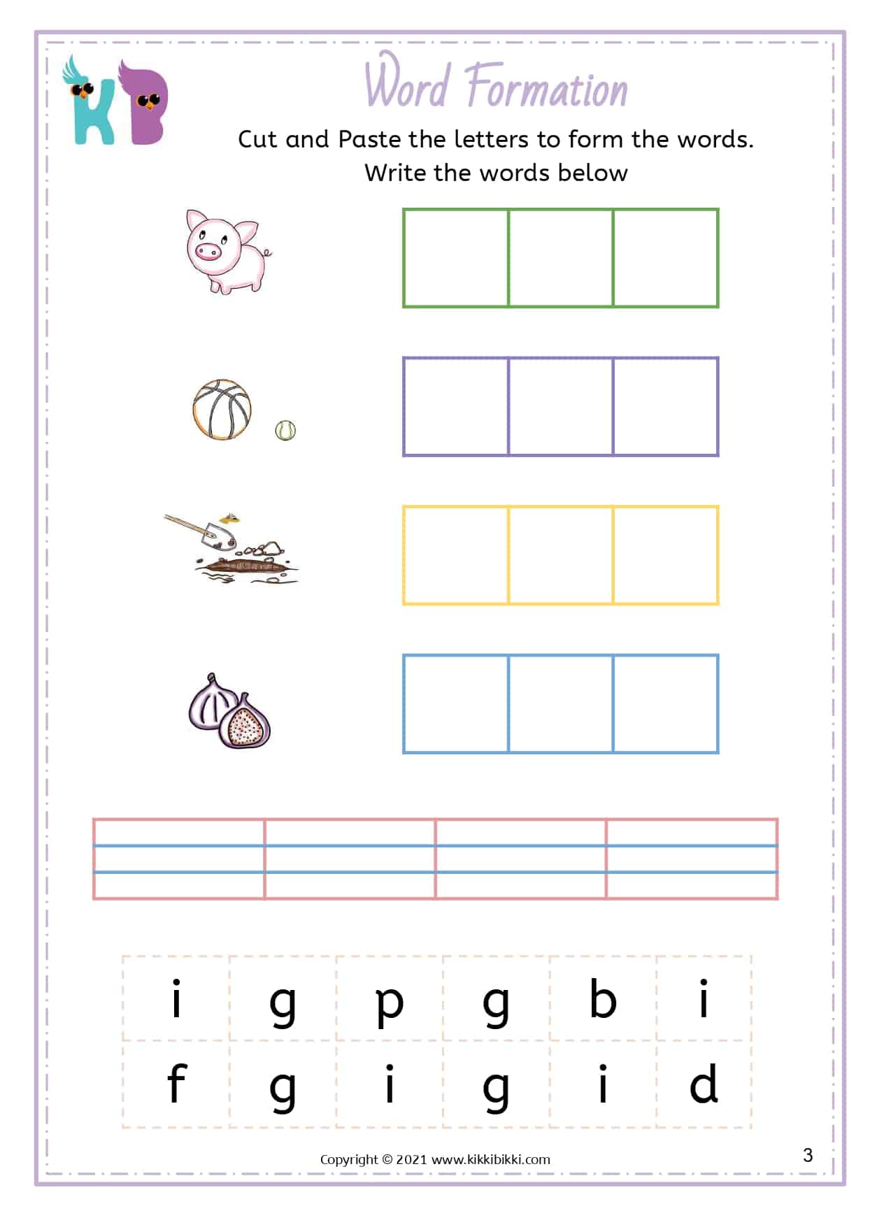 Master CVC -ig Words with Free Engaging Worksheets