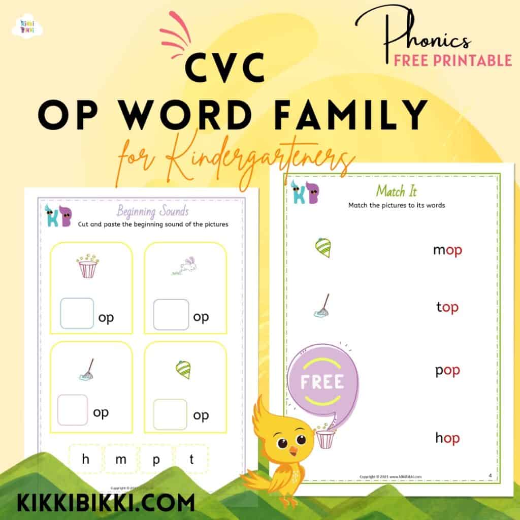 CVC Free Worksheets