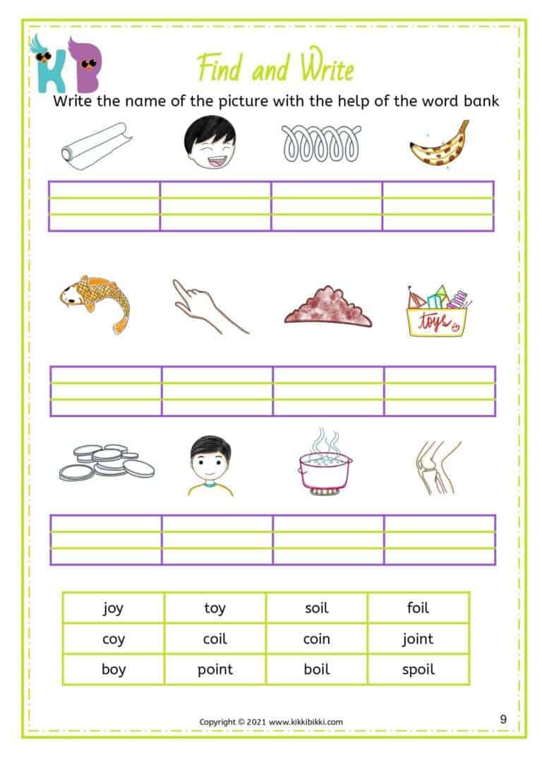 Diphthongs Word Formation