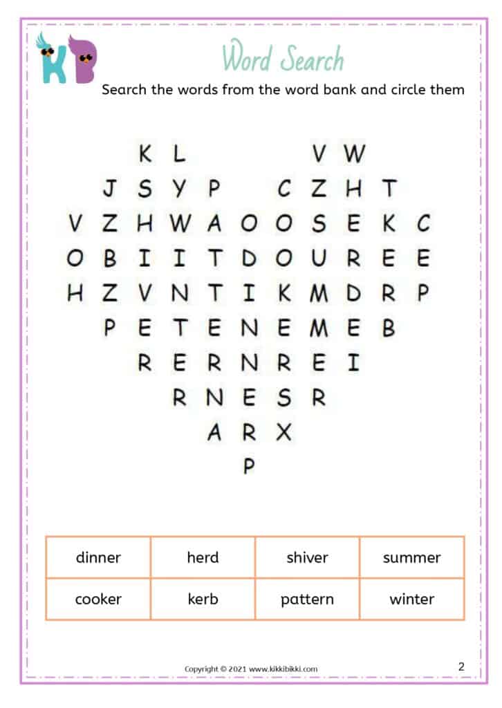 KBEGP10E _ Bossy R _ Fluency in Sound Family-KikkiBikki-free-printable-worksheets