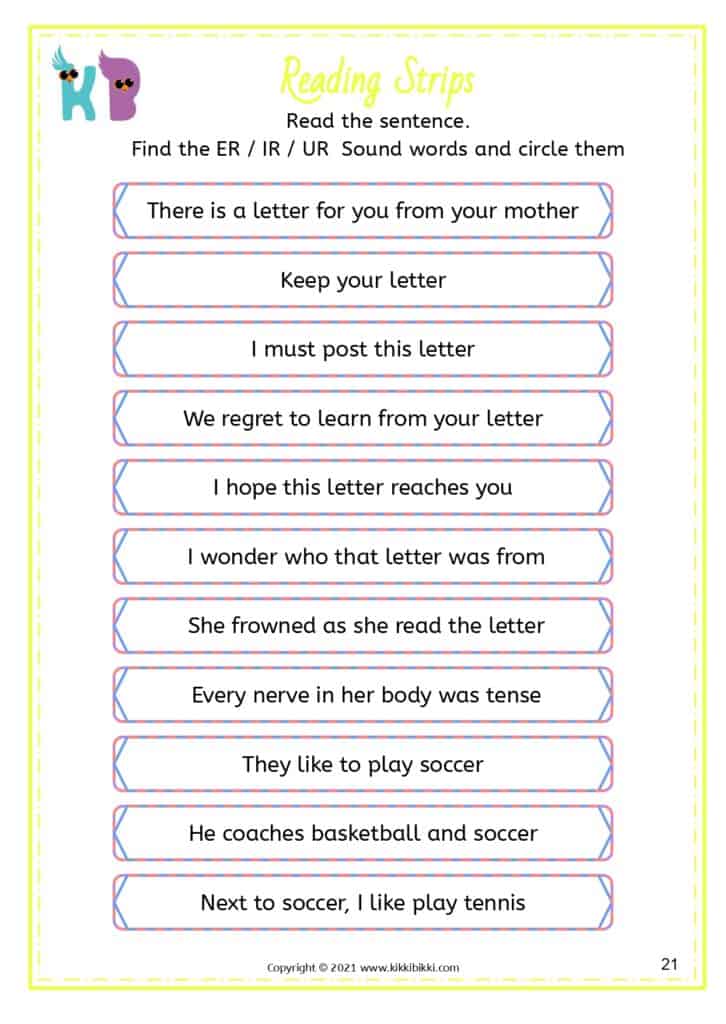 R-Controlled Vowels