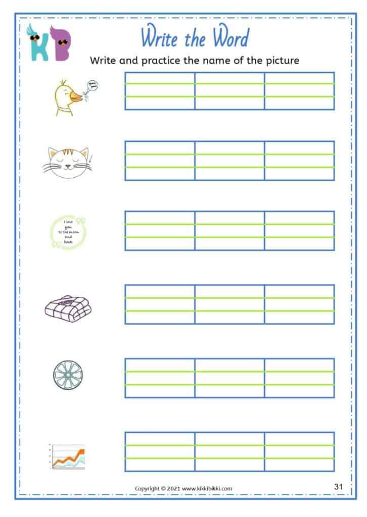 KBEGP11D _ Consonant Digraph _ Consolidation of Sound Family-free-printable-worksheets