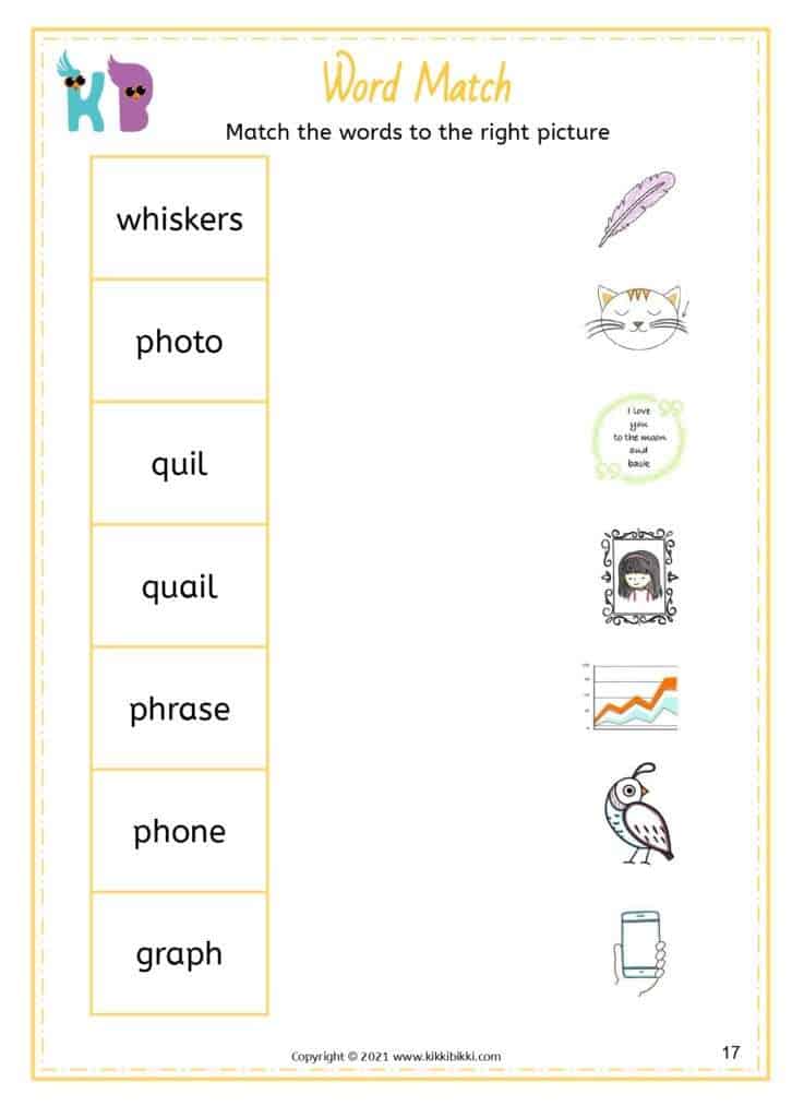 idation of Sound Family-free-printable-worksheets