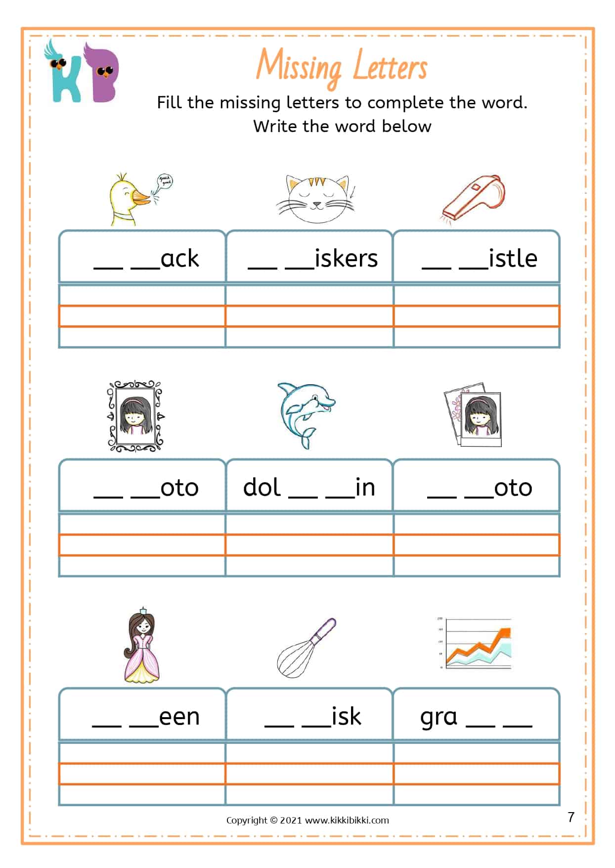 Learn to Spell wh, ph, qu Words | Free Phonics Worksheets