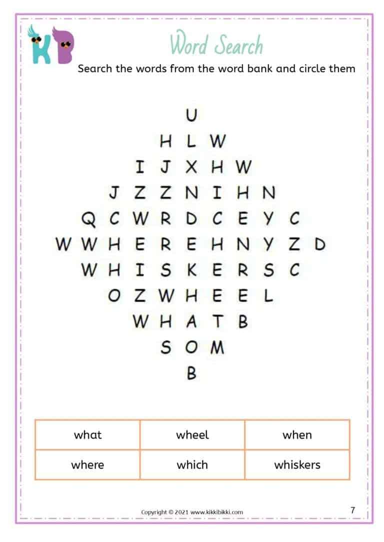 Printable Reading Worksheets