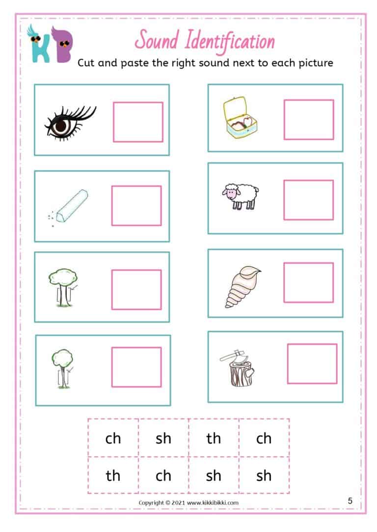 Digraphs Spelling Fun Worksheet