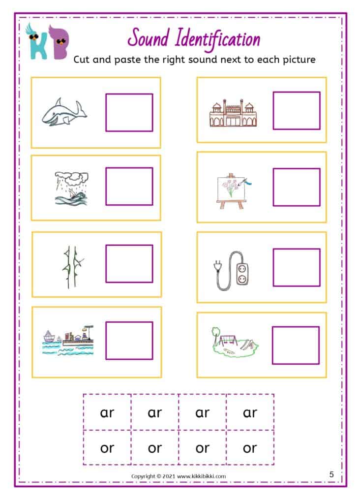 Interactive CVC Words Worksheet