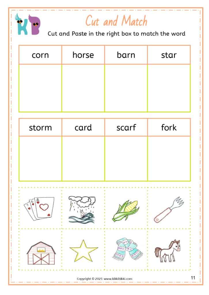 CVC Words Worksheet