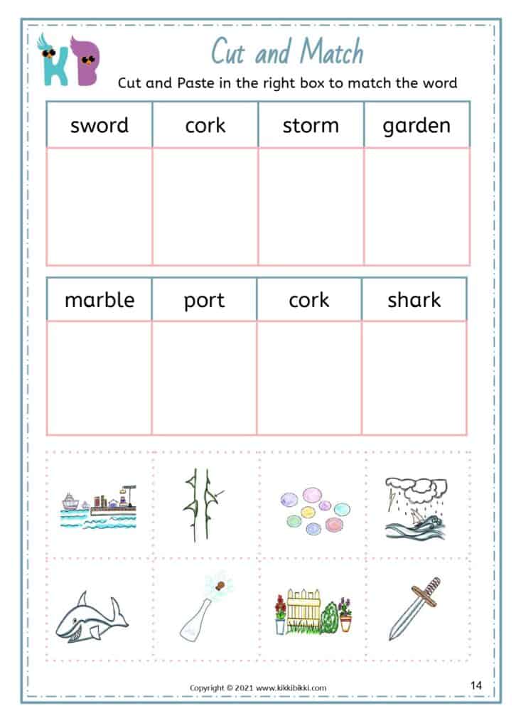 Phonics Picture Cards