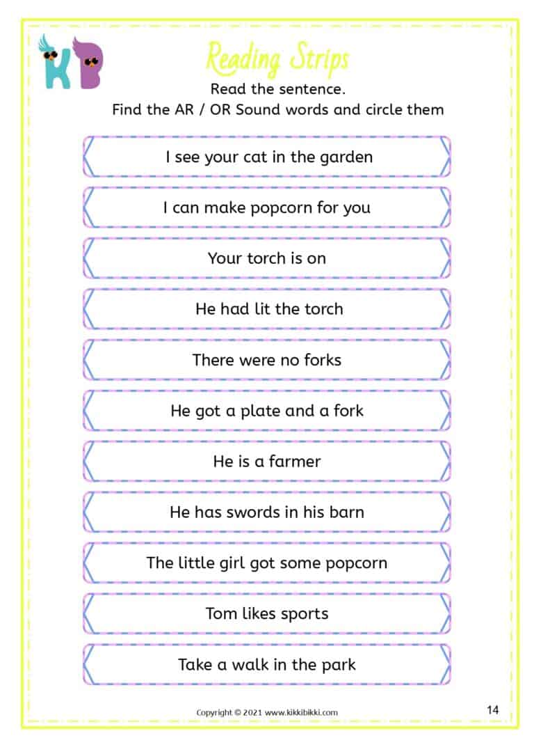 Kindergarten Activity