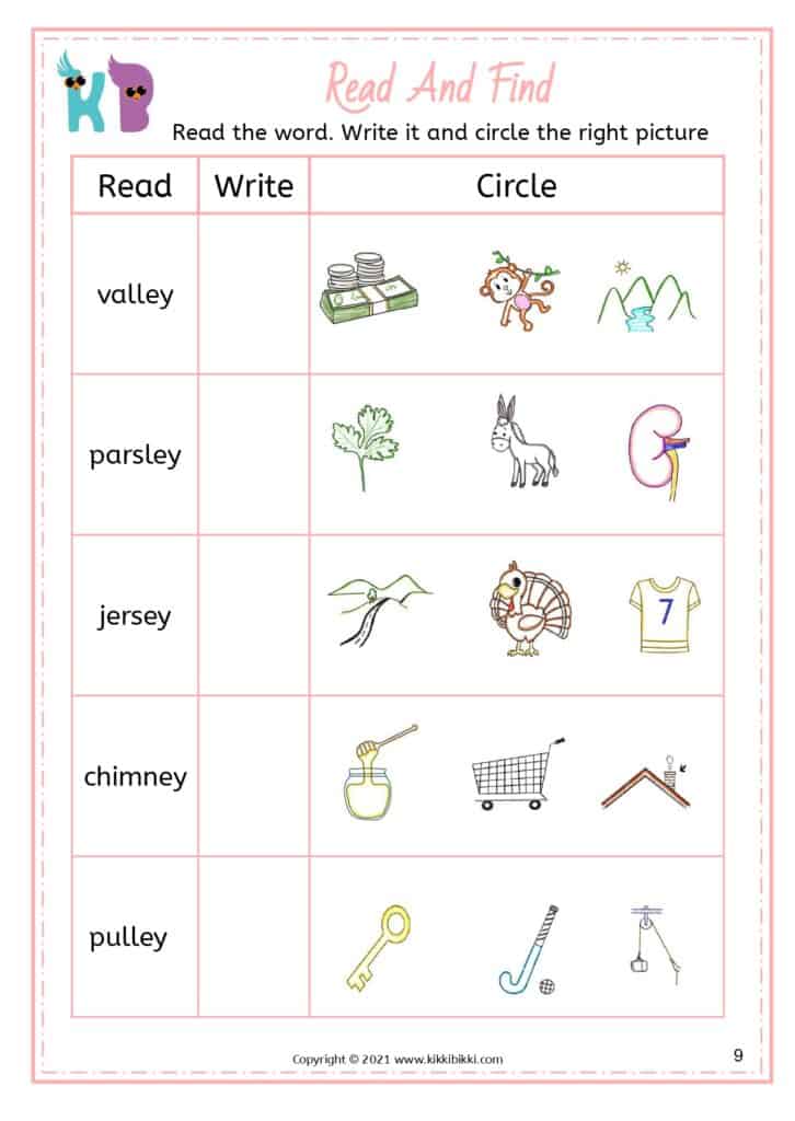 KBEGP5C _ Vowel Digraphs _ Introduction to EY Sound_free phonics worksheets