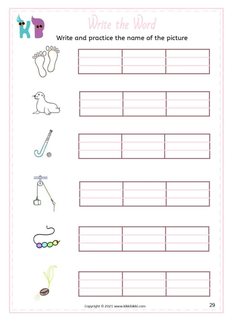Free CVC Activity Sheets