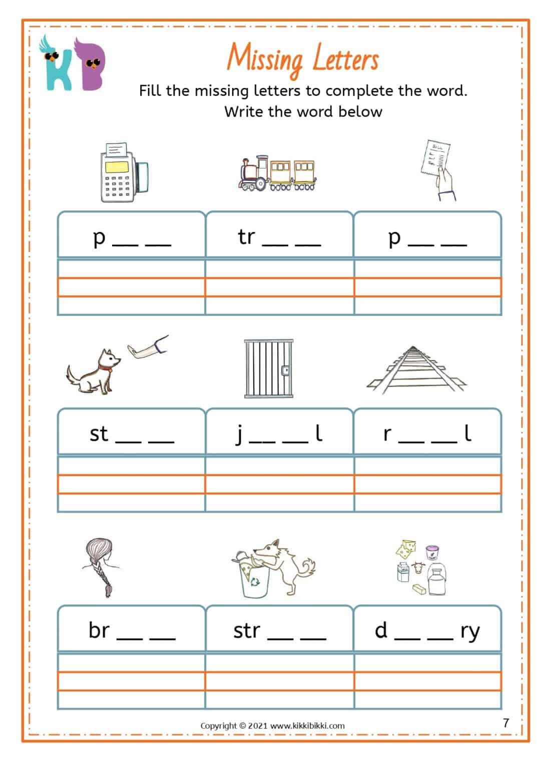 Long A Worksheets: Mastering 'ai' and 'ay' words