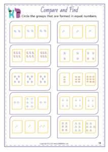 15+ FREE Equal or Not Equal WORKSHEETS - KikkiBikki