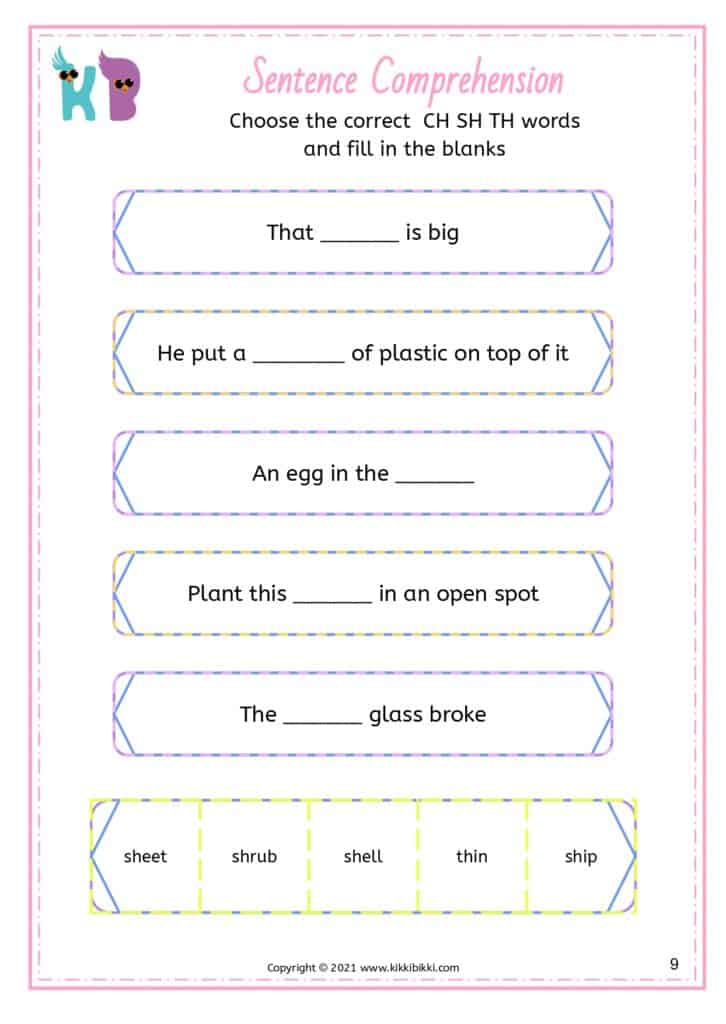 Writing Worksheets for Kindergarten