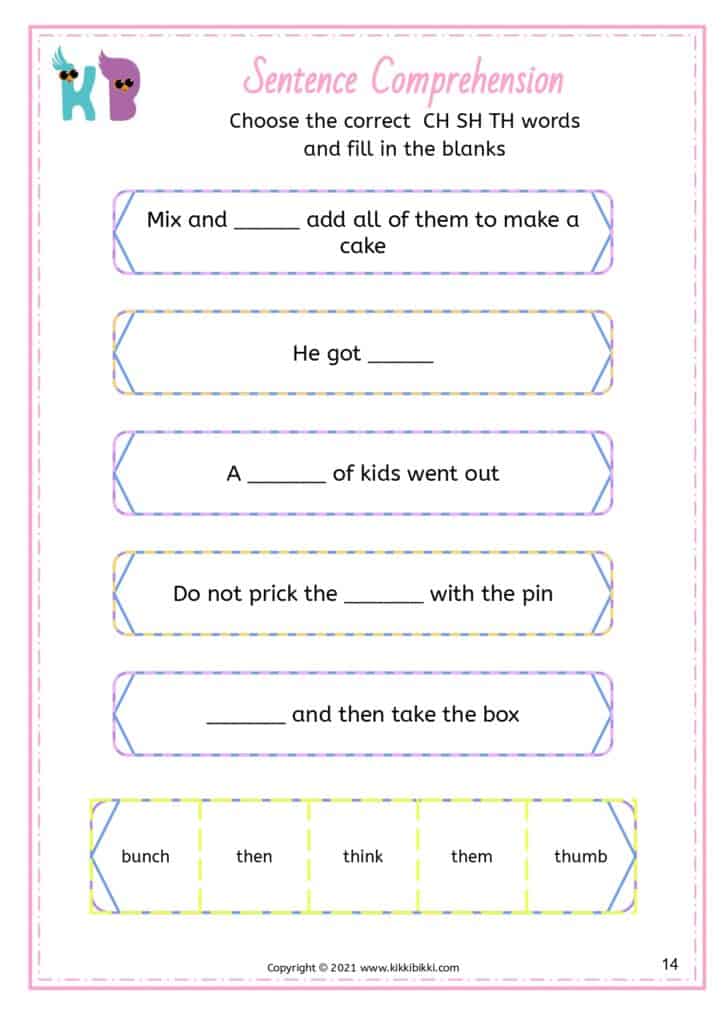 Fun Kindergarten Worksheets