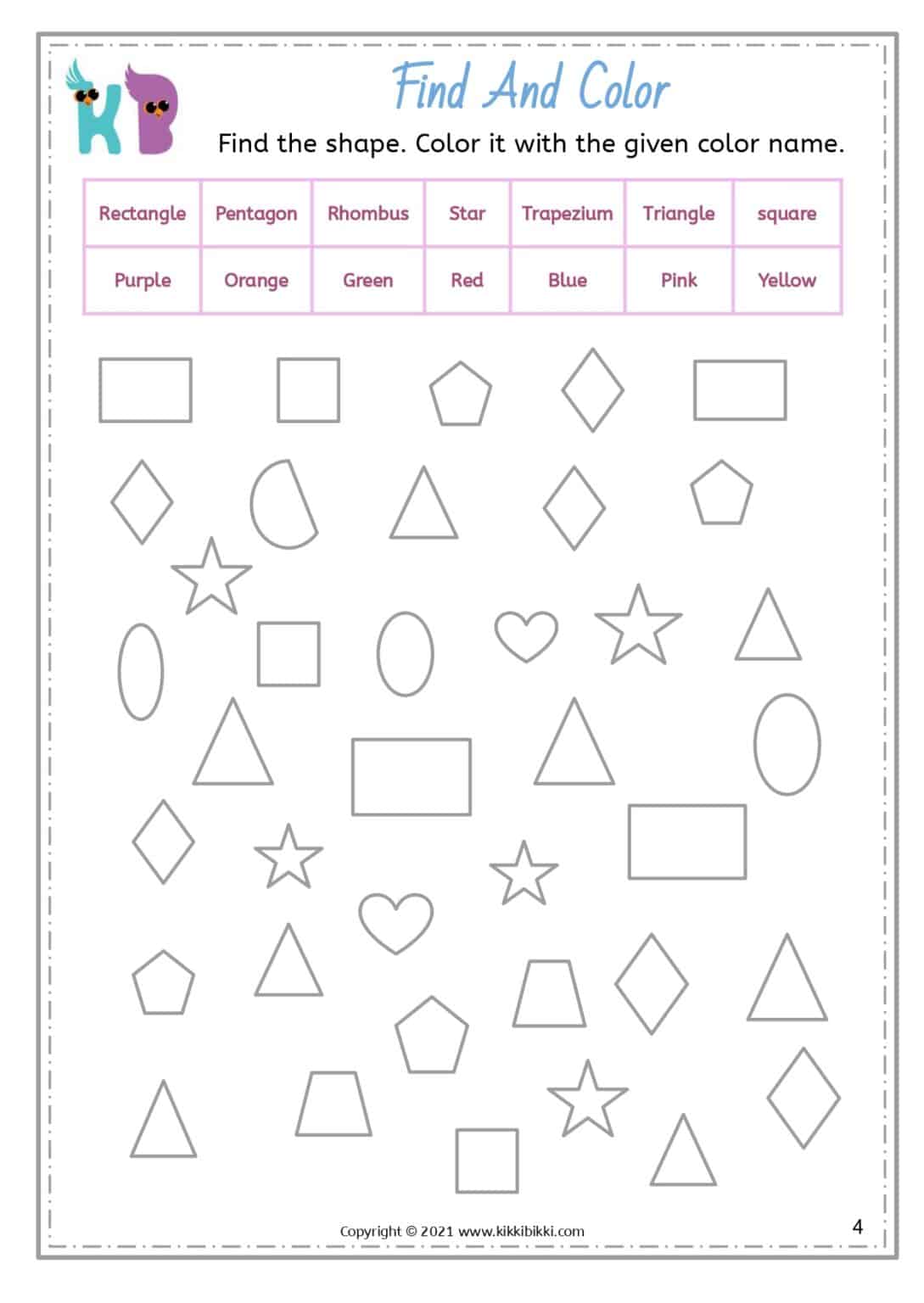 Free Maths Printable Worksheets