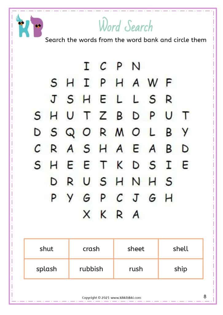 Phonics Match the Picture for Kindergarten