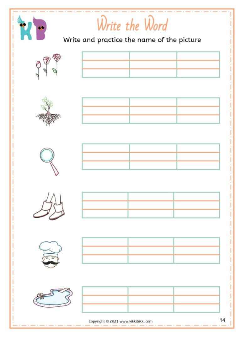 Free Phonics Activity Sheet