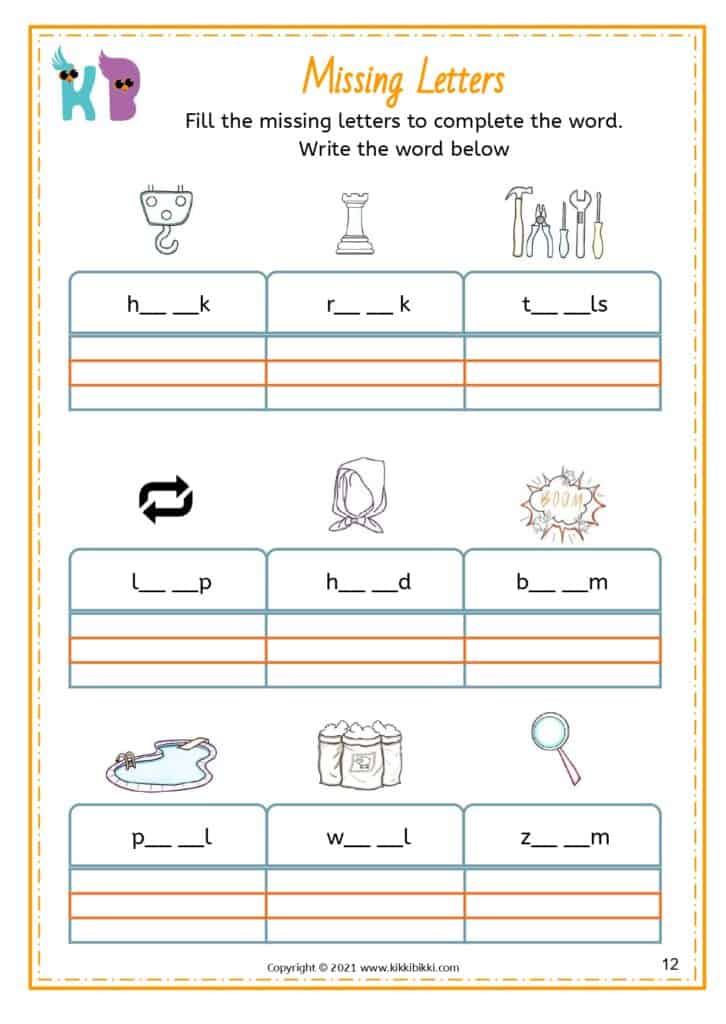 OO Sound Activity Sheet