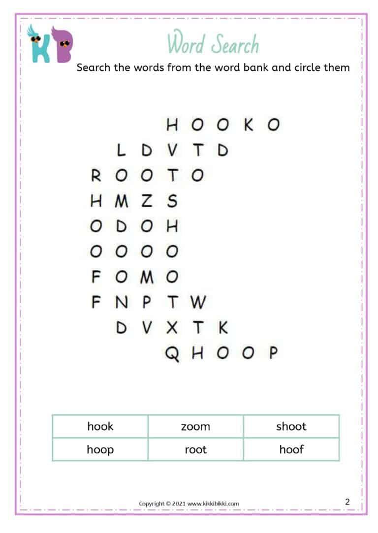 Interactive Phonics Learning Worksheet