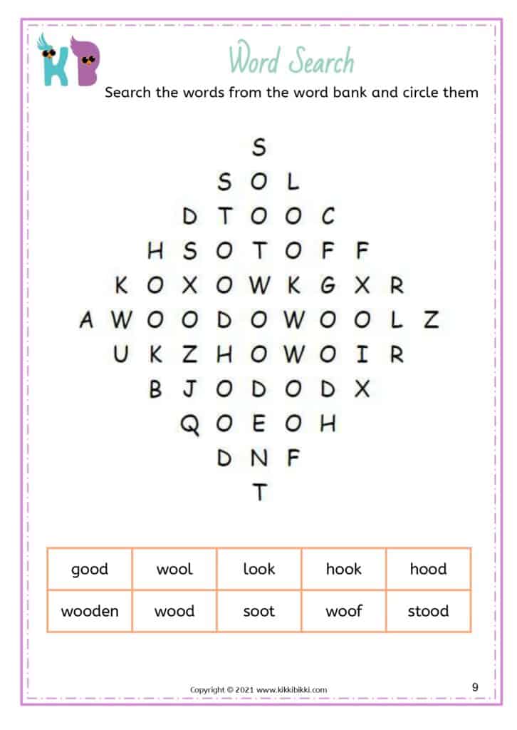 Free Worksheet for Phonics Learning