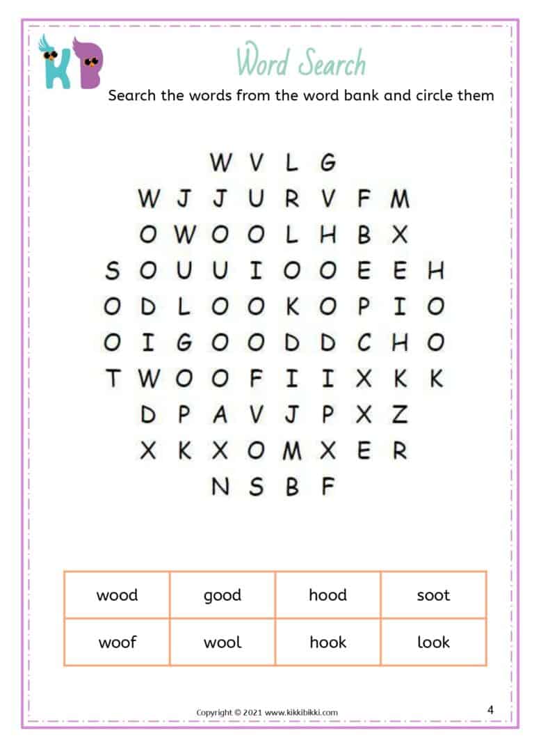 Fun Phonics Learning Worksheet