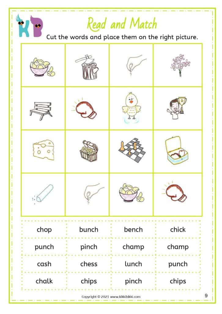 Consonant Digraph for Writing