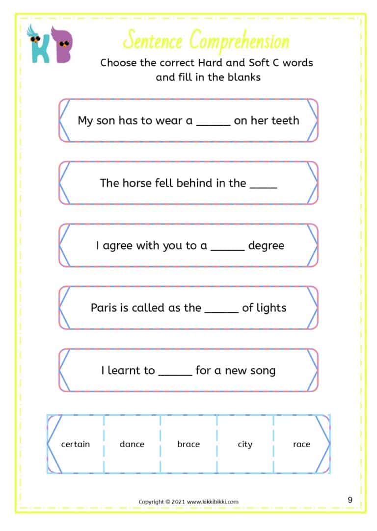 Fun Phonics Learning Worksheets