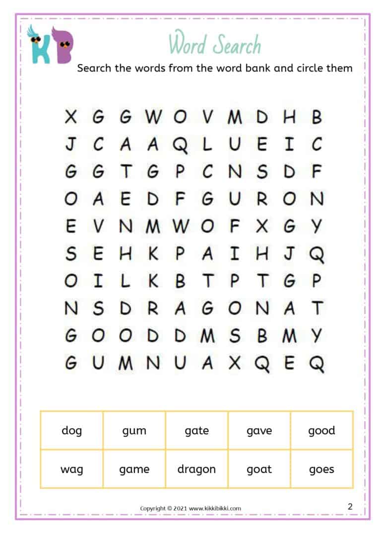 Soft C Words Spelling Fun Activity