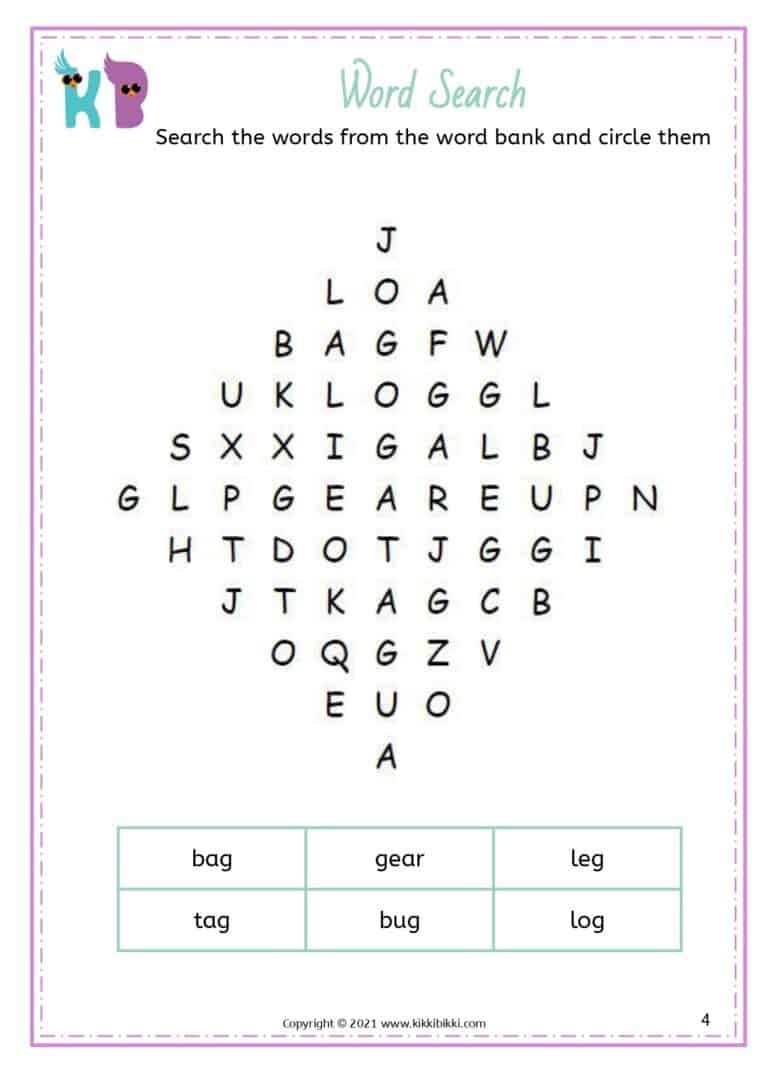 Soft C Words Spelling Activity